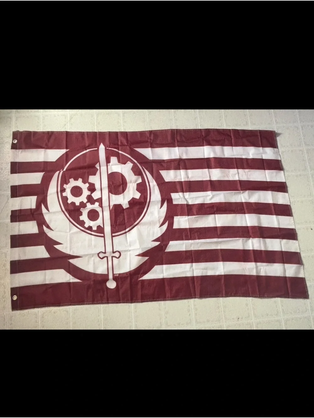3x5 ft Fallout Brotherhood of Steel Flag